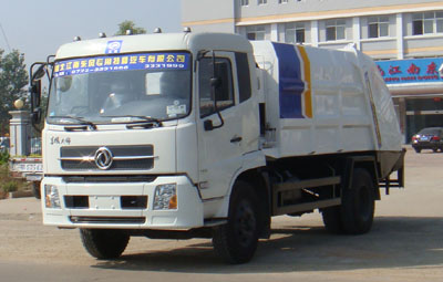 東風(fēng)天錦壓縮式垃圾車圖片