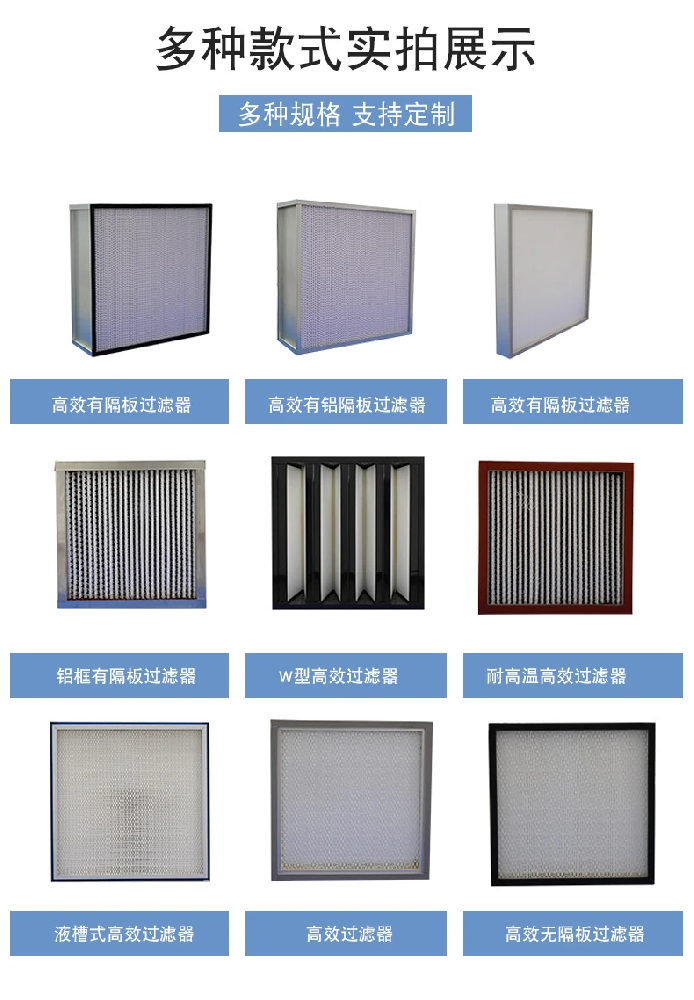 初效，中效，高效過濾器的區(qū)別是什么？